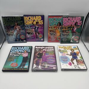 Richard Simmons Sweatin' to the Oldies DVD Lot  1 2 3 4 And More 20th USED & NEW